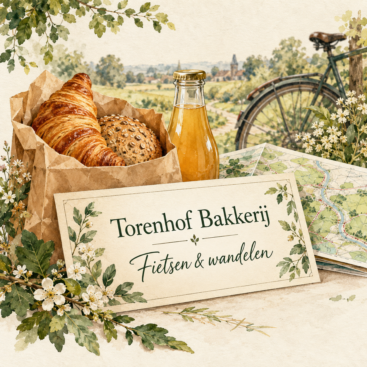 CadeaubonFietsen en Wandelen