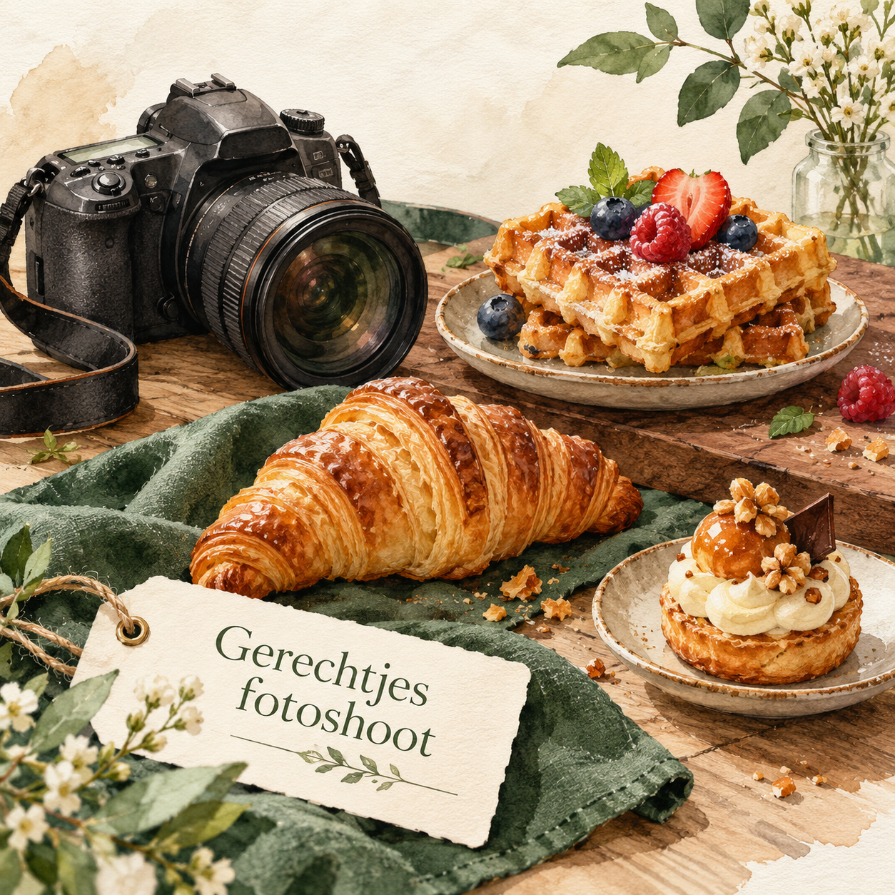 Huisbereide gerechtjes | fotoshoot op Torenhof