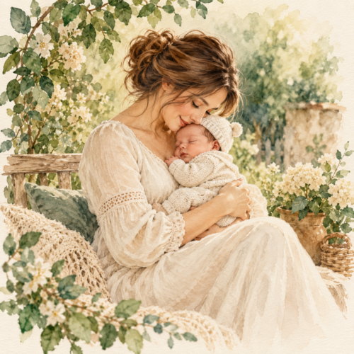 Newborn shoot | fotoshoot op Torenhof